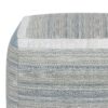 Naya - Cube Pouf - Blue Melange - Image 2