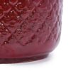 3 Pieces Ceramic Flowerpot, Planter For Patio & Garden Or Windowsills - Bean Paste Red - Image 9