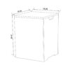 Modern Square Propane Tank Cover Holder With Multi Functional Utility - Gray - Image 3