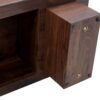 Modern Simple Colored Texture Sticker Coffee Table - Walnut - Image 14