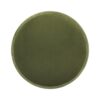 Fuji - Oversized Round Storage Ottoman - Olive Green - Image 3
