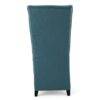 Alight - Upholstered Dining Chair With High Back And Birch Wood Legs - Teal - Image 6