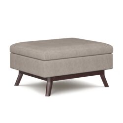 Owen - Coffee Table Storage Ottoman - Natural