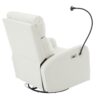 31.5" 270 Power Swivel Rocker Recliner Chair, Electric Glider Reclining Sofa With USB Ports, Power Swivel Glider, Rocking Chair Nursery Recliners For Living Room Bedroom - Light Gray - Image 18