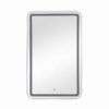 Rectangle Medicine Cabinet Mirror Bathroom Mirror With Storage Wall Mounted Medicine Mirror Cabinet With LED - Sliver - Image 11