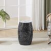 Ruby - Modern Mosaic Side Table - Black - Image 2