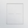 Double Sliding Shower Door, Semi Frameless Bypass Bathroom Sliding Door With 1 / 4" (6Mm) Tempered Glass For Walk In Shower - Brushed Nickel - Image 13