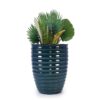 Ceramic Flowerpot, Planter For Patio, Garden, Windowsill - Army Green - Image 5
