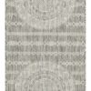 Sunshine - 5'3" X 7'3" Indoor, Outdoor Area Rug - Silver - Polypropylene - Image 2