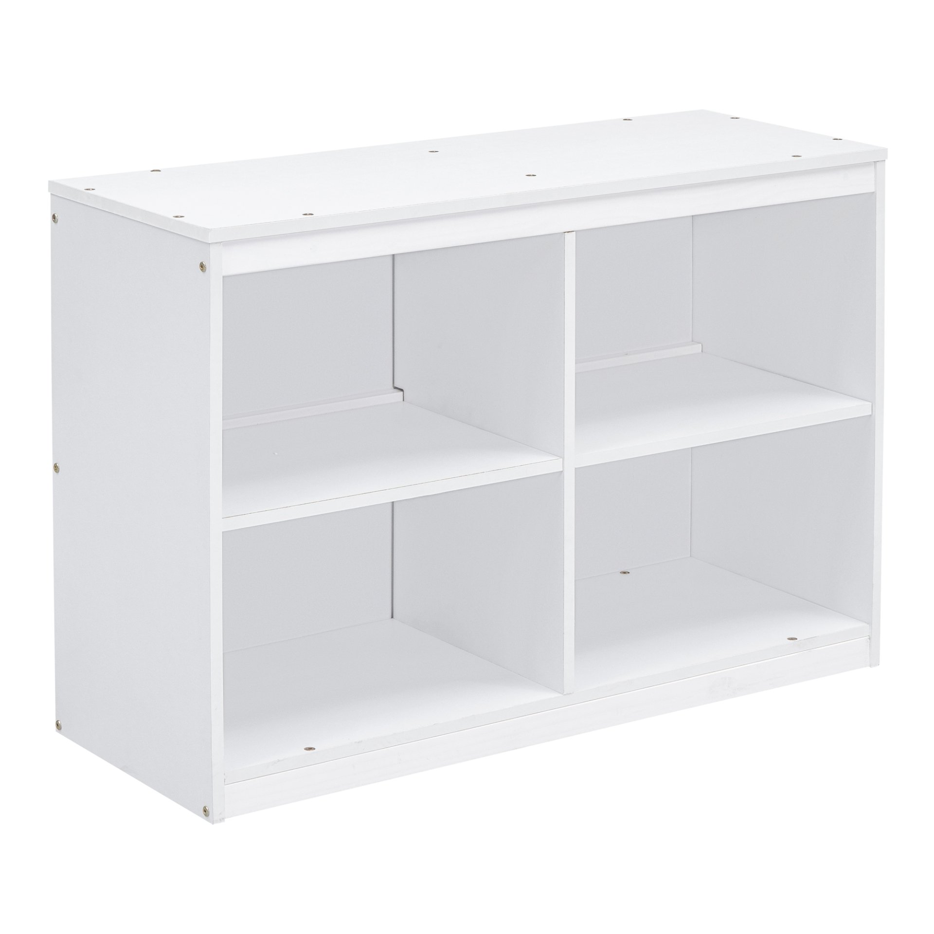 Twin Size Loft Bed With Retractable Writing Desk And 4 Drawers, With Lateral Portable Desk And Shelves - White - Image 19