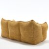 Comfortable Dual Beanbag Chair With High Resilience Foam Core For 2 People In - Yellow - Image 17