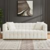 Eleanor - Sofa Boucle - Beige / Gold / Ivory / Ivory White - Image 4