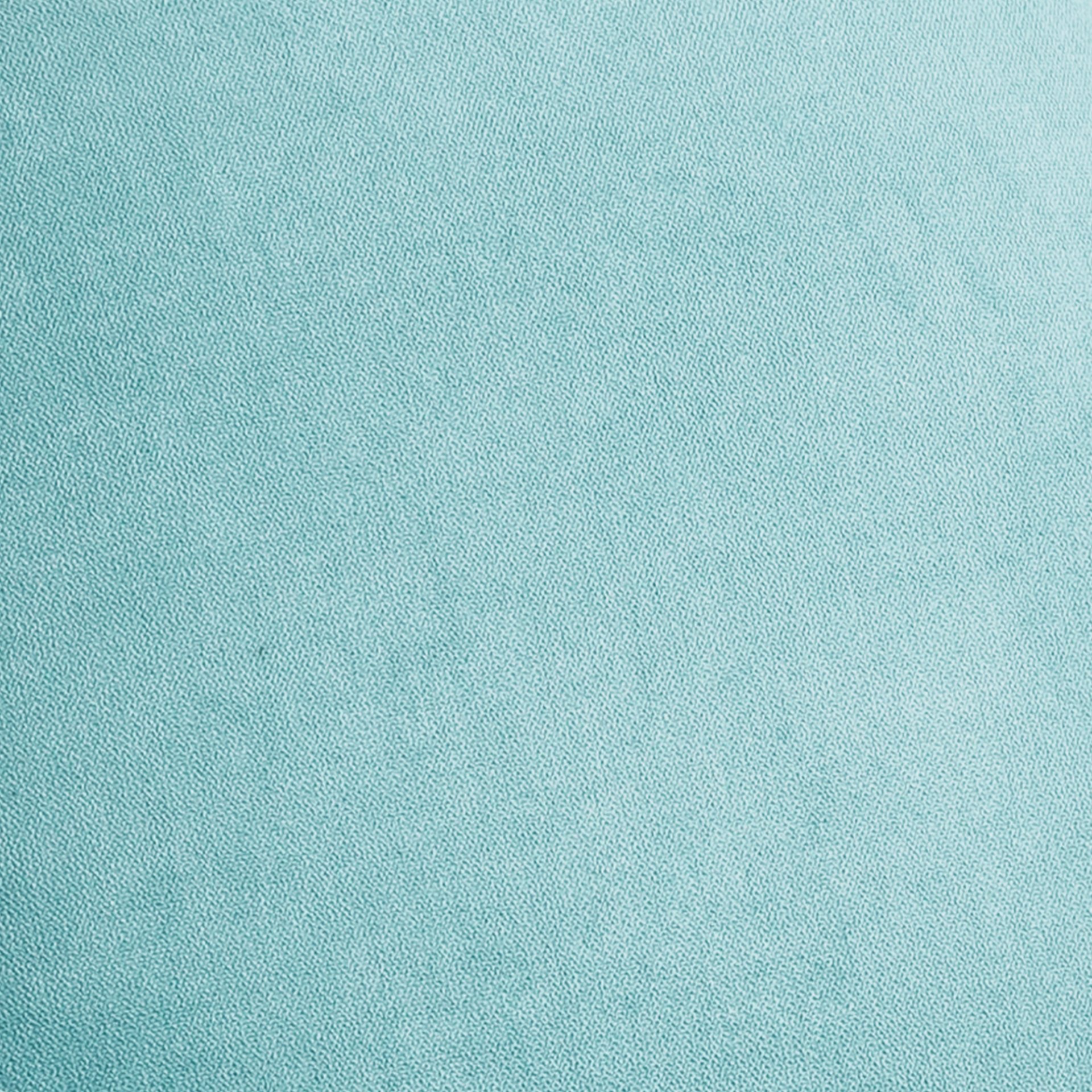 Modern Accent Chair With Metal Legs, Snowflake Fabric Armchair - Cyan - Image 16