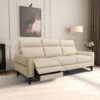 Elliot - Incliner Sofa Left - Cream - Image 9