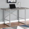 Computer Desk For Home Office, Laptop, Contemporary And Modern - Gray - Image 9