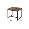 Bob - End Table - Weathered Oak / Black - Image 2