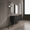 Minimalist Freestanding Bathroom Vanity Cabinet With Soft Close Doors - Dark Oak - Image 6