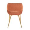 Margarite - Contemporary Dining / Chair (Set of 2) - Gold / Orange - Image 5