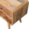 Reverse Curve Media Unit - Oak - Image 4