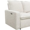 Power Recliner Chair Home Theater Seating Soft Chair With USB Port For Living Room, Bedroom, Theater Room - Beige - Image 15