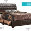 Marilla - King Bed - Dark Brown - Image 2