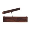 Floating Circle Bedside Table - Chestnut - Image 4