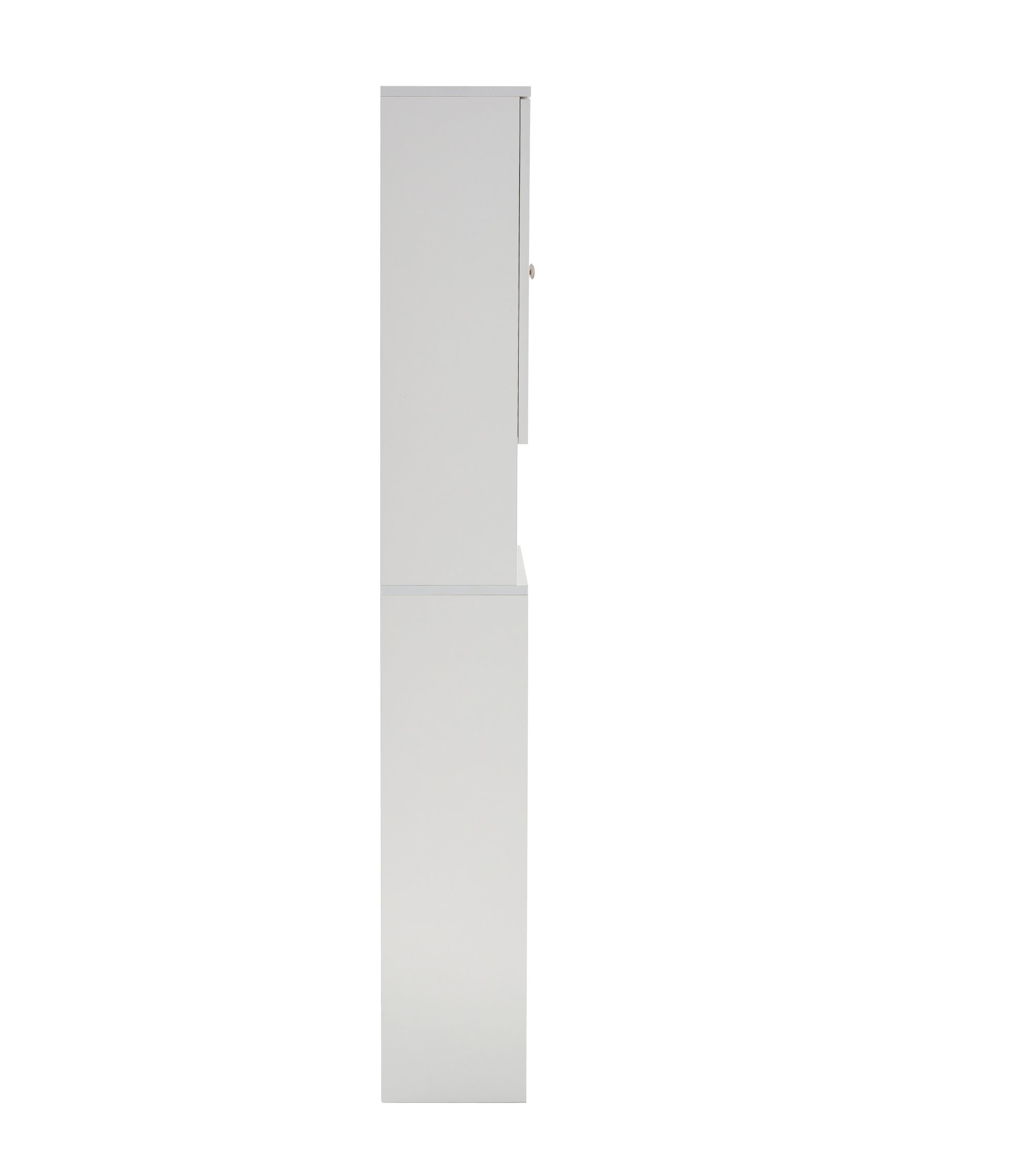 Home Bathroom Shelf Over-The-Toilet, Bathroom Spacesaver, Bathroom Storage Cabinet Organizer - White - Image 16