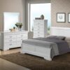 Full Bed Sleigh Design - White - Image 5