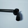 16" Shower Arm With Flange, Stainless Steel, Rust Resistant Design - Matte Black - Image 4