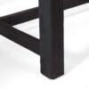 Cloud - Outdoor Bench With Frame And Slat Panel Design - Sandblast Gray / Black - Image 6