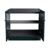 Modern Freestanding Bathroom Vanity With 2 Soft Close Cabinet Doors, Excluding Sink - Dark Green - Image 12