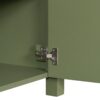 36" Bathroom Vanity Organizer With Sink, Storage Cabinet - Olive Green - Image 16