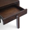 Cosmopolitan - Wide Console Sofa Table - Mahogany Brown - Image 4