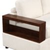 Sectional Sofa Upholstered Sofa Couch With Reversible Armrests For Living Room - Beige - Image 10