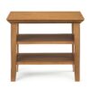 Acadian - Narrow Side Table - Light Golden Brown - Image 2