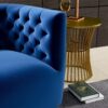 Delaney - Swivel Chair - Dark Blue - Image 13