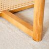 Chinese Countryside Retro Solid Wood Round Table, Simple Modern Imitation Rattan Table - Wood - Image 16