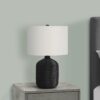 Lighting, Table Lamp, Rattan, Modern - Black - Image 6
