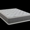 Dream Flex - 14.5" California King Two Sided Pillow Top Mattress - White / Gray - Image 8