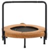 Monkey Children's Trampoline Happy Expression Outdoor / Indoor Dual Use, Foldable Iron Tube - Yellow / Black - Image 10