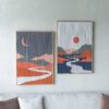 Rectangular Tassel Print Wall Art, Home Decor For Living Room Bedroom Office Hallway - Multicolor - Image 4