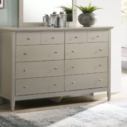 Elegant Casual Dresser - Silver Champagne