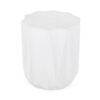 Outdoor Lightweight Concrete Side Table - Antique White - Image 6