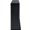 Drisana - Mirrored Fireplace - Black - Image 4