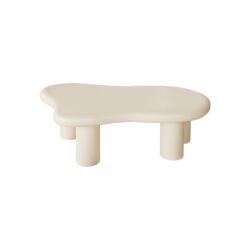 Cloud Shaped Coffee Table For Living Room - Beige