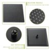 Dual Shower Head 16" Ceiling Mount Square Shower System With Rough In Valve - Oil-Rubbed Bronze - Image 8