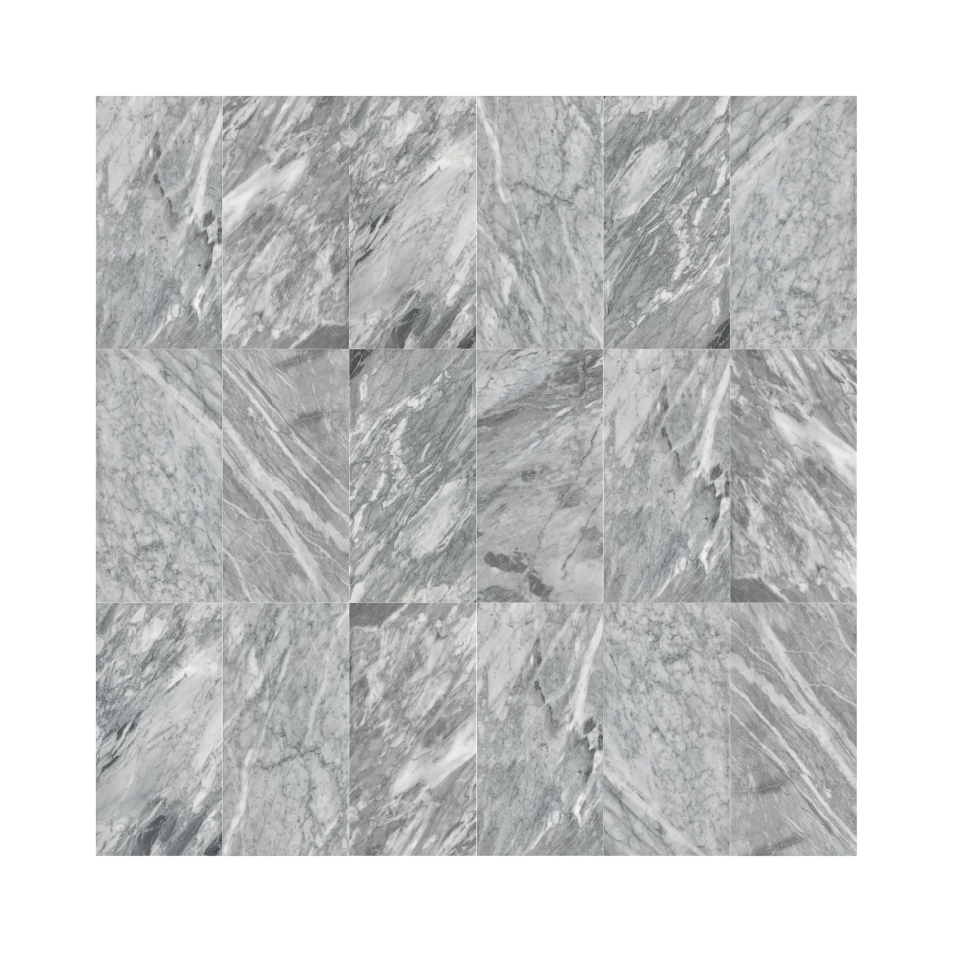 Carrara Marble Marble Marble For Wall And Floor Polished Marble Tile (Set of 4) - Gray - Image 5