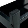 Glass Lift Top Coffee Table, Modern Simple 2-Layer Tempered Glass Coffee Table For Living Room - Black - Image 12