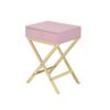 Coleen - Accent Table - Pink / Gold - Image 2