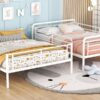 Full Long Over Queen Bunk Bed - White - Image 16